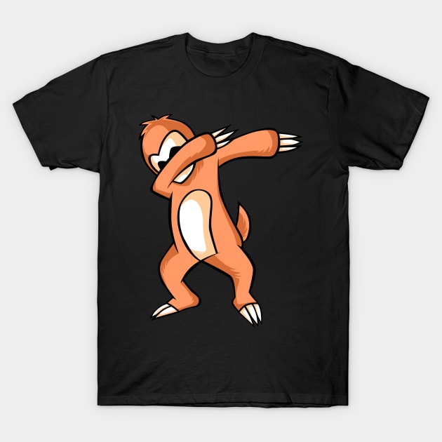 Dabbing Sloth T-Shirt by teevisionshop